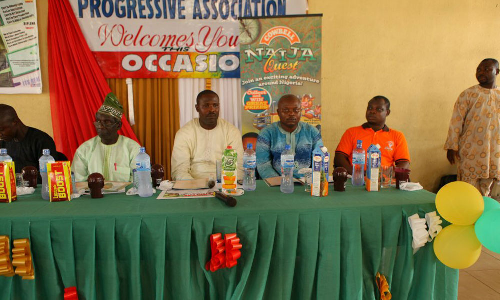 9th Convocation of OIPA Free Computer Skill Acquisition programme, held on the 8th of December 2012 at Nnewi Hall, by Alice Tinubu street, Orile-Iganmu.